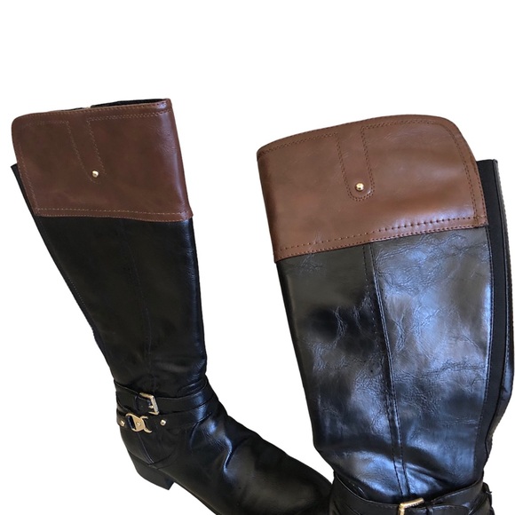 Liz Claiborne Women’s Riding Boots. Size 8 Medium. 1.5 Inch Heel..Round Toe. - Picture 3 of 12